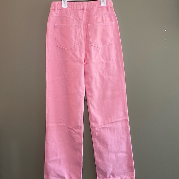 SHEIN High Waisted Straight Leg Jean - Picture 5 of 6